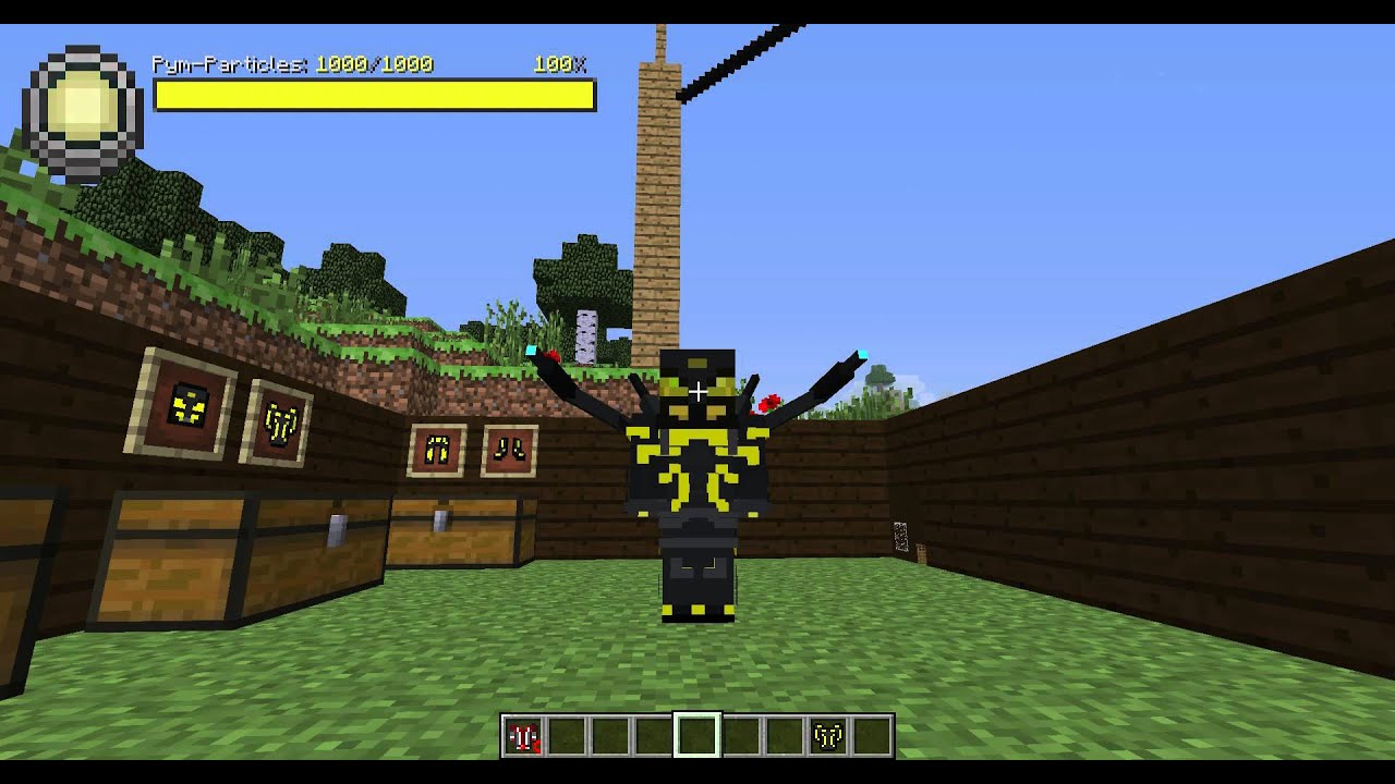 Minecraft Ant-Man Mod Showcase 1.7.10