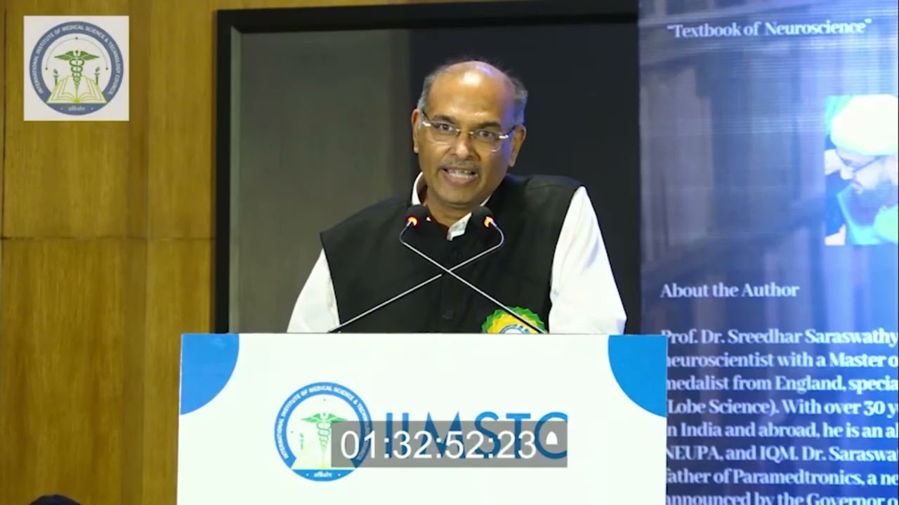 Prof. Dr.  Vinay Kumar Pathak Speech in associations with IIMSTC.