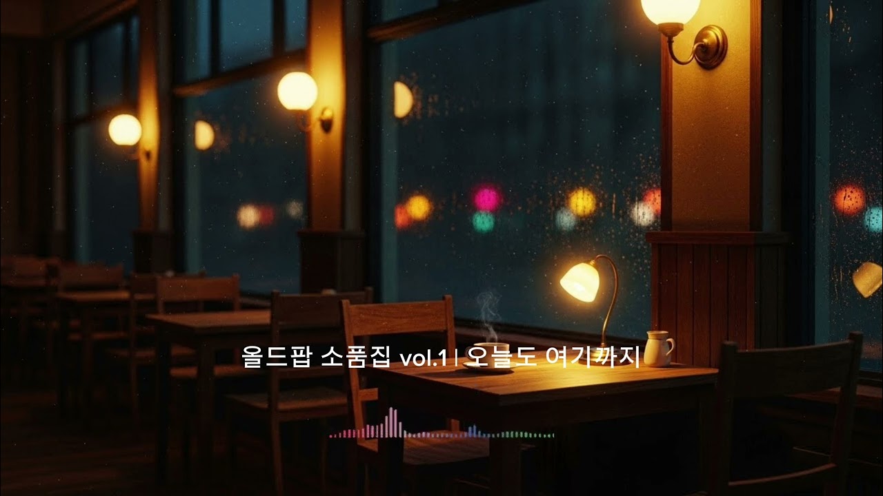 🌙 [playlist] 하루를 정리하며 창가 불빛 옆에 부담 없이 틀어두세요 | 올드팝 소품집 vol.1| 오늘도 여기까지