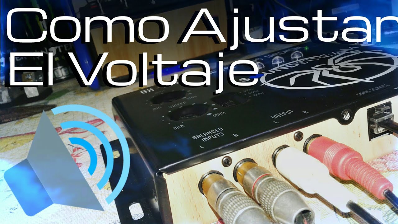 Como Ajustar El Voltaje De Un Epicentro o Restaurador De Bajos