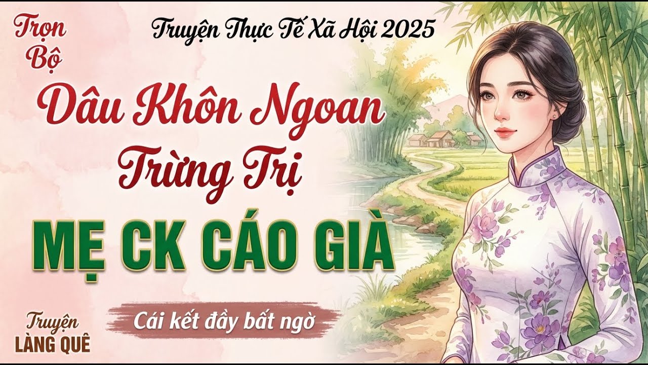 Nghe mà sướng lỗ tai： DÂU QUÊ KHÔN NGOAN TRỪNG TRỊ MẸ CHỒNG CÁO GIÀ - Kể chuyện đêm khuya