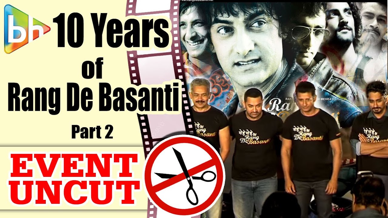 Aamir Khan | Rang De Basanti Team Reunites To Commemorate 10 Years Of The Film | Event Uncut PART 2