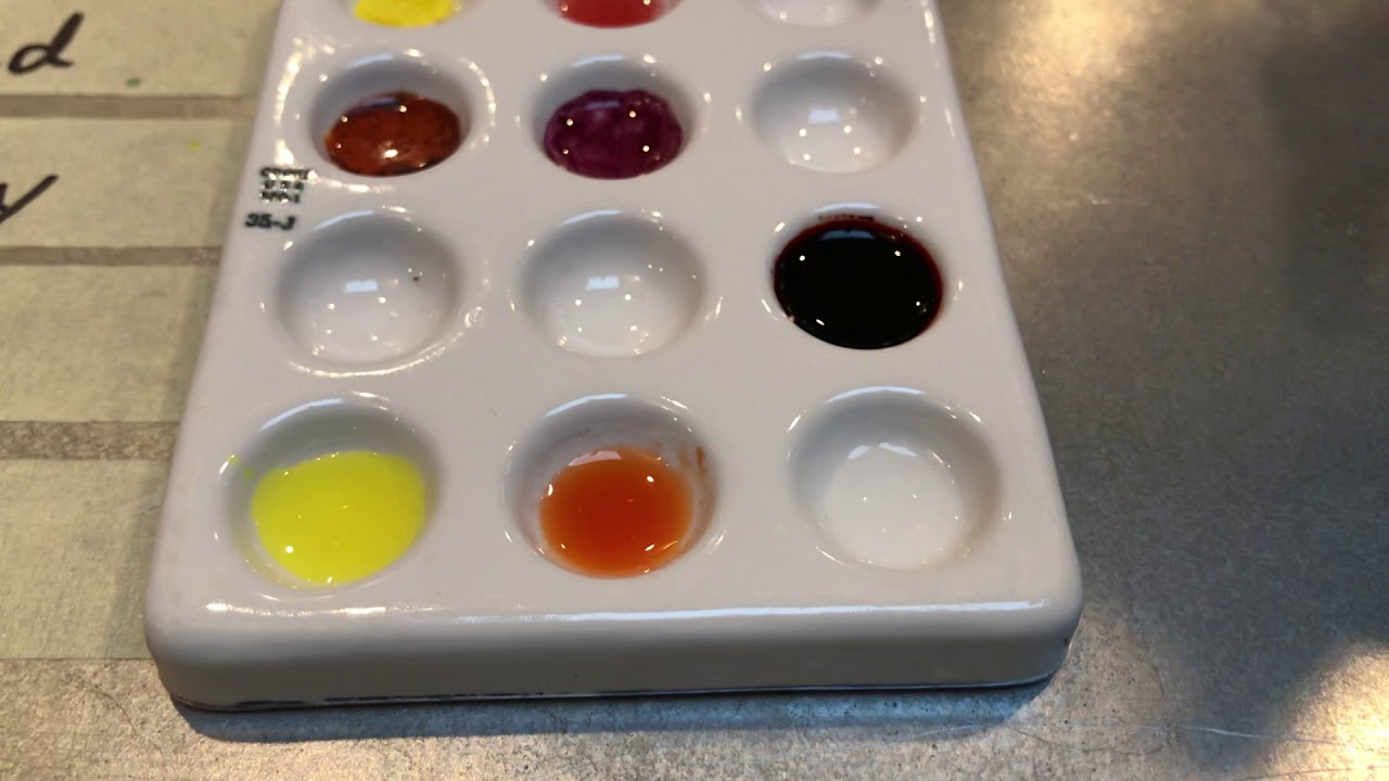 Testing an unknown inorganic poison with potassium chromate, dithizone, and ferrous sulfate.