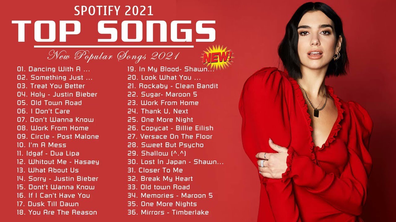 Pop Hits 2021 - Ariana Grande, Rihanna, Maroon 5, Katy Perry, Bruno mars, Ed Sheeran, Charlie Puth