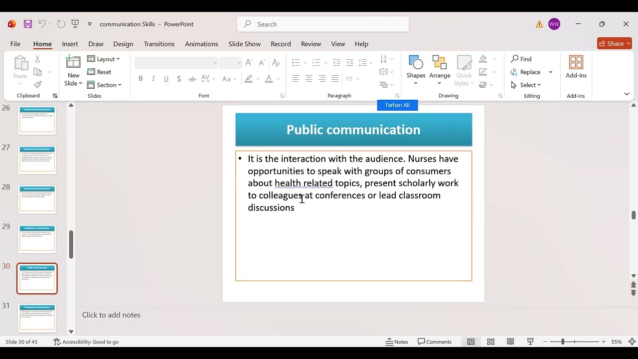 Effective Communication | Communication | BS NURSING |  LECTURE PART 3