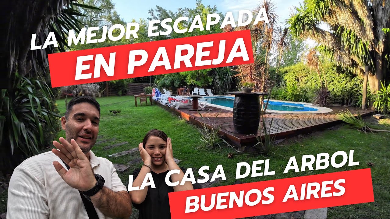 Cabaña privada para parejas, la casa del árbol muy cerca de Buenos Aires (escapada ideal romántica)