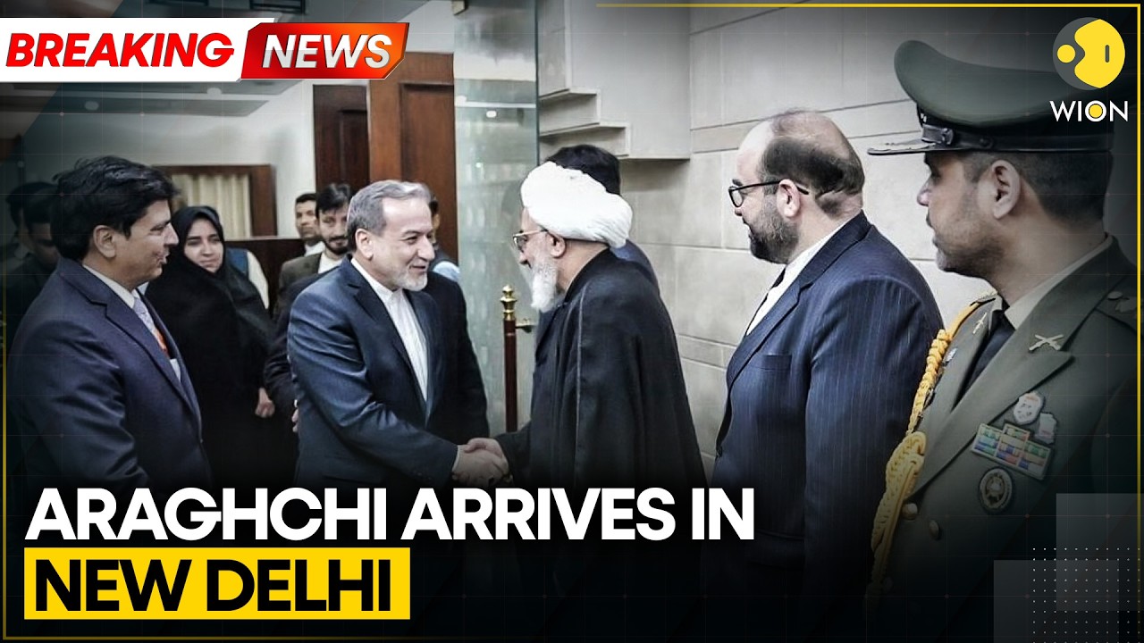 Iran Foreign Minister Abbas Araghchi Arrives in India For 2-Day BRICS Meet | WION BREAKING