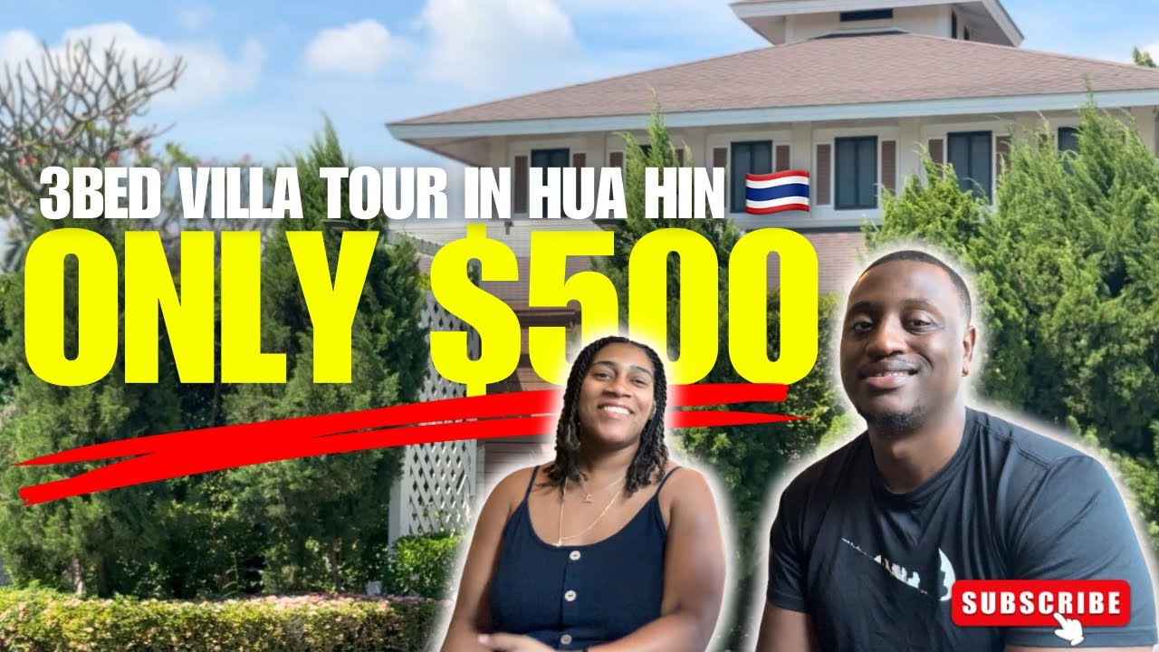 Вилла с 3 спальнями всего за 500 долларов в Хуахине, Таиланд 🇹🇭