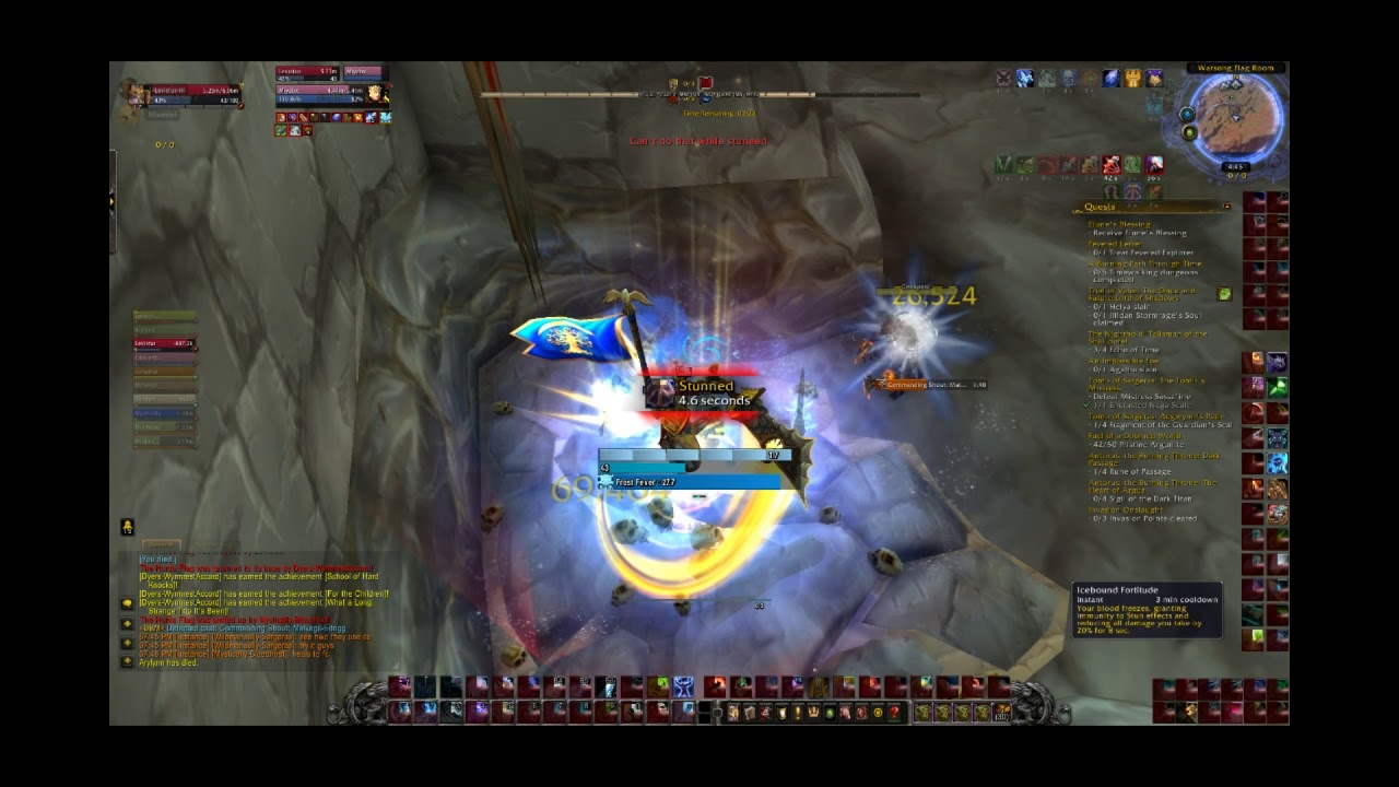 Levistus - Warsong Gultch - 1 v 4 to Cap & Win