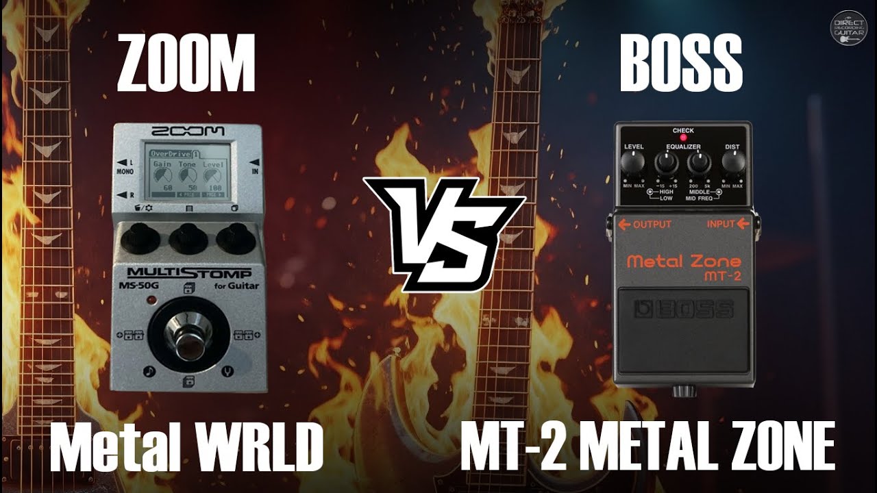 ZOOM MS50G vs BOSS MT-2 Metal Zone