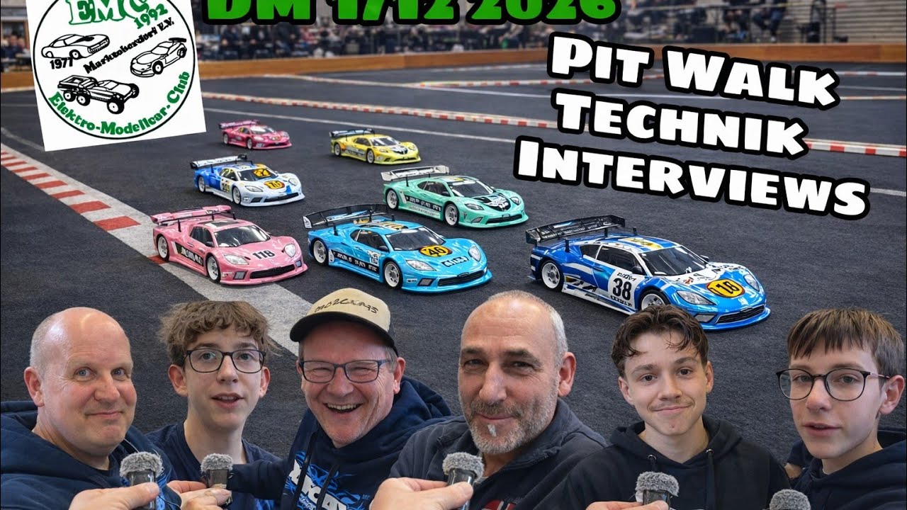 PIT WALK - Eindrücke Impressionen DM 1/12 beim EMC Marktoberndorf - Teil 2