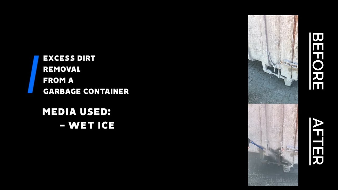 Cleaning Contractors - Dirt Removal - Wet Ice Blasting