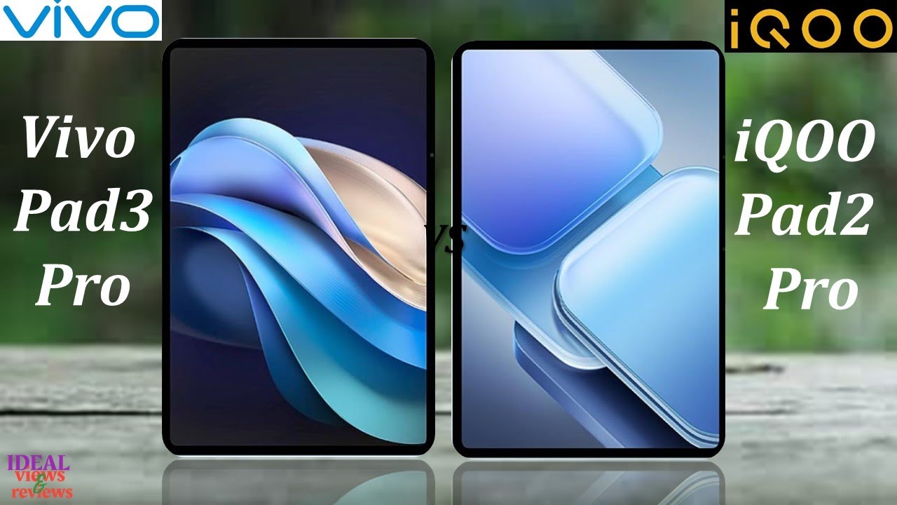 Vivo Pad 3 Pro vs iQOO Pad 2 Pro