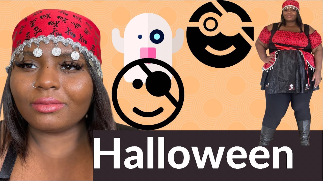 Plus Size Pirate Halloween￼ Costume￼ 2021 &bull; Hair,Makeup & Costume | Aisha&rsquo;s Life ￼