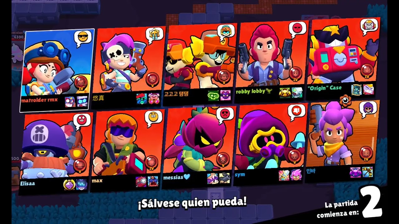 Jugando brawl star 9