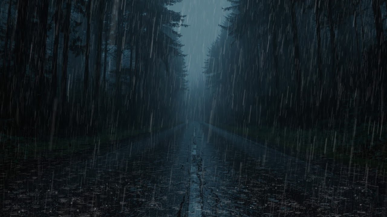Calming Rain Noise for Sleep, Relaxation & Stress Relief 🌧 