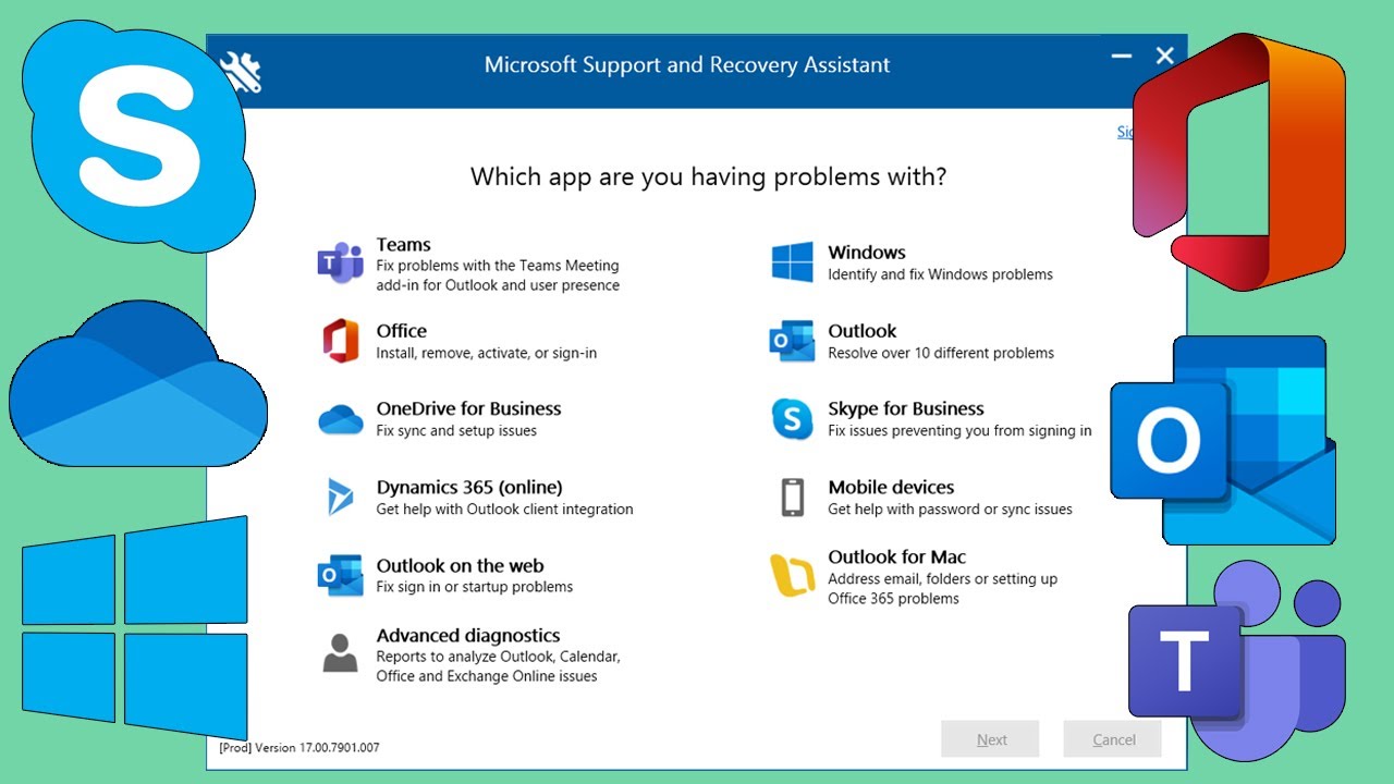 Используйте помощника по поддержке и восстановлению Microsoft для устранения проблем с ПК