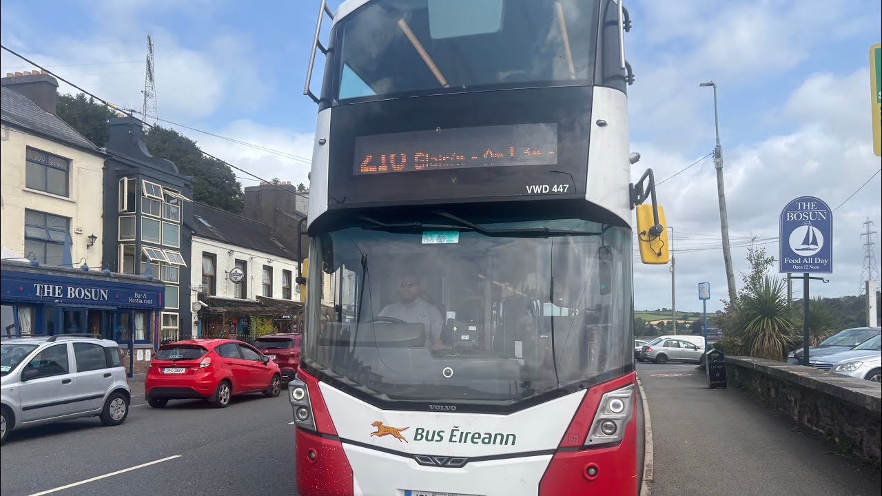 Bus Eireann VWD447 Volvo B5TL Wright Eclipse Gemini 3 Route 216 Douglas To Monkstown 