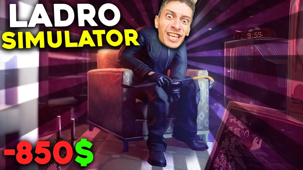 LADRO SIMULATOR È MOLTO DIVERTENTE FINCHÈ NON TI ARRESTANO!!