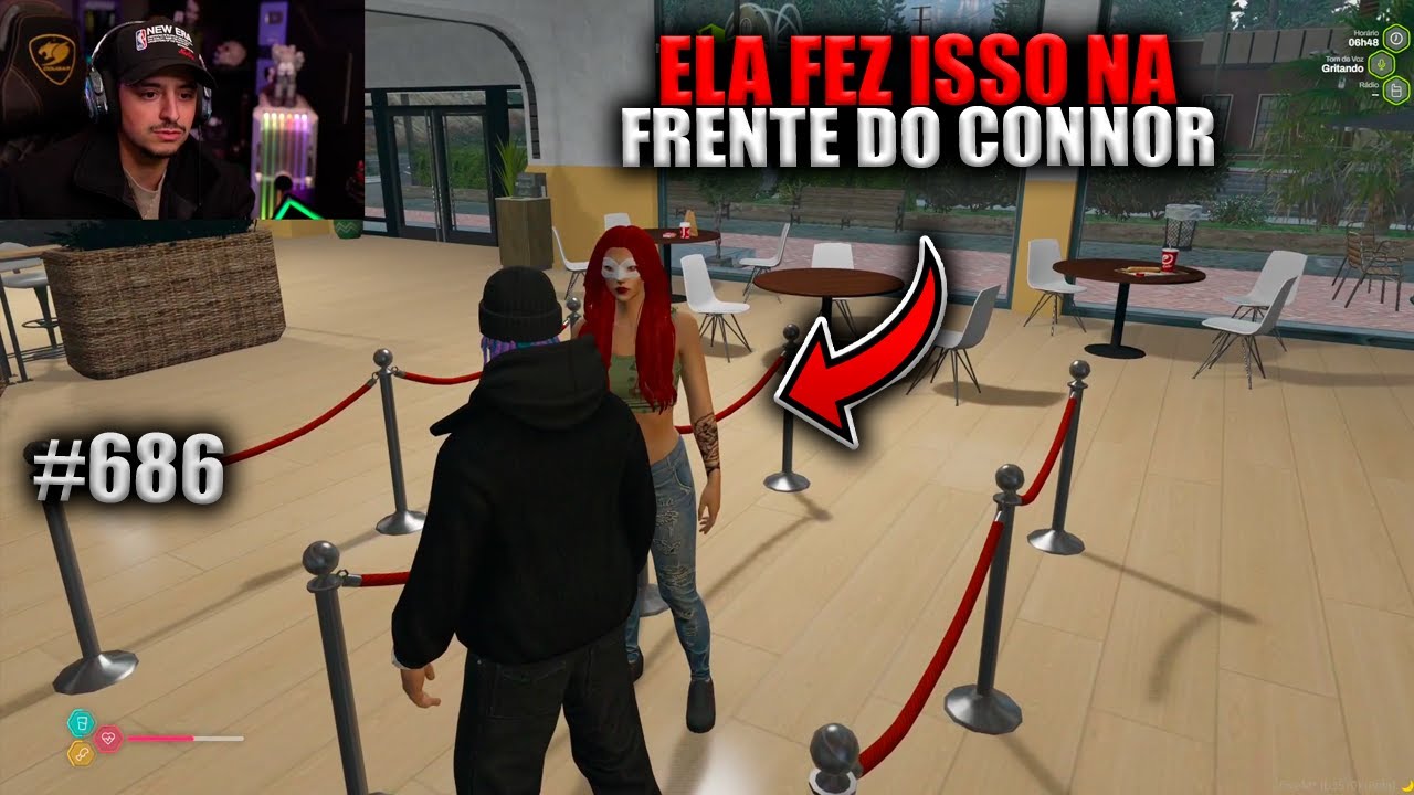 ELA FEZ ISSO NA FRENTE DO CONNOR! EP 686