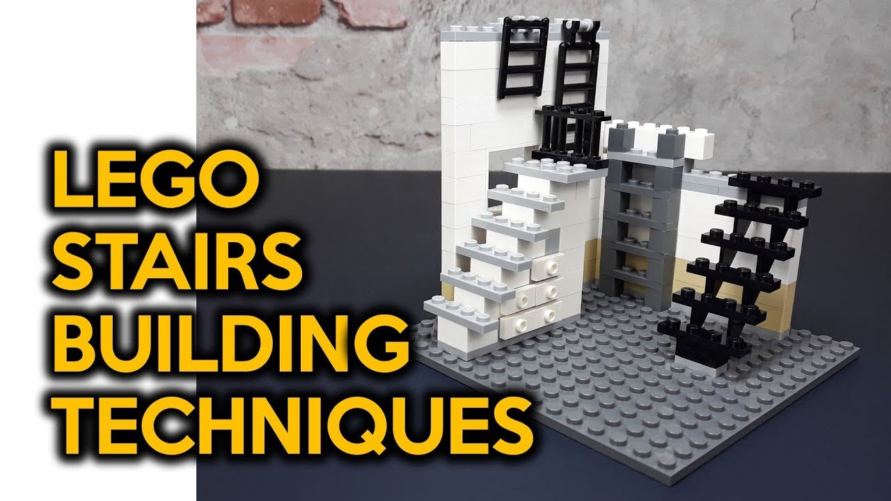 Techniques for Building Stairs for LEGO Modular Buildings