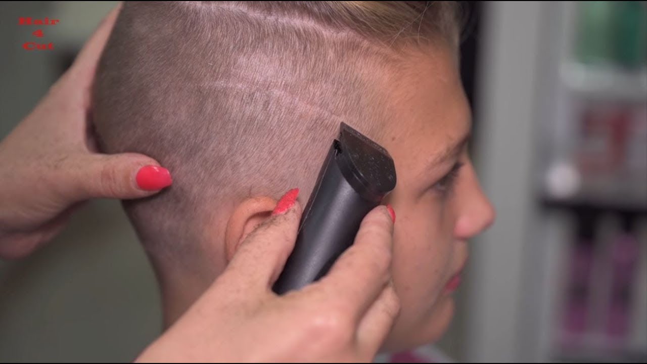 2019-47 Alexandra preview - long hair buzzed to undercut short bob