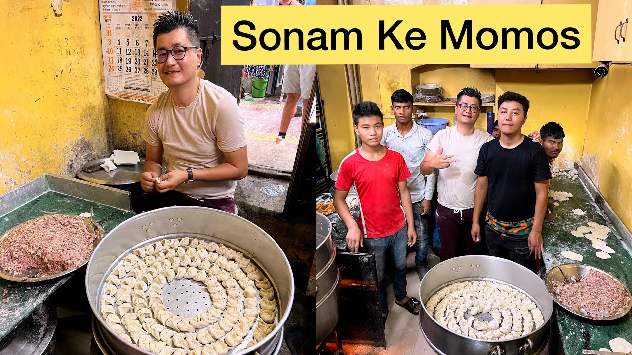 Pahado ke famous Sonam ke Mutton Momos 🔥 गोली की speed से बिकते हे इनके momos 🔥