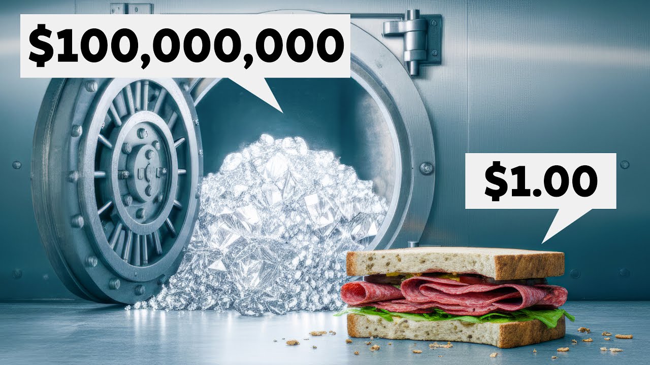 The Biggest $100M Diamond Robbery THAT Ruined by a $1 Sandwich...