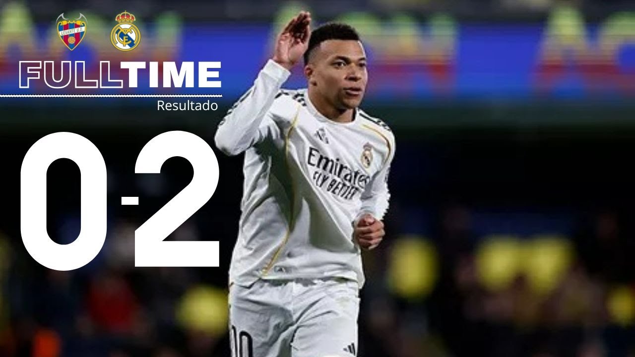 Simplesmente Mbappé! Real Madrid Domina e Bate o Levante com Show do Craque