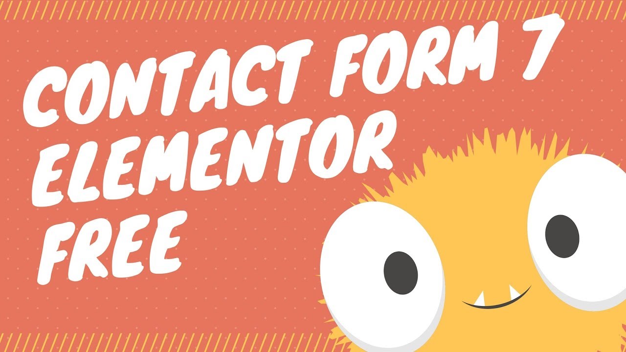 Como personalizar formulário de contato Contact Form 7 no Elementor Free | Aula 10