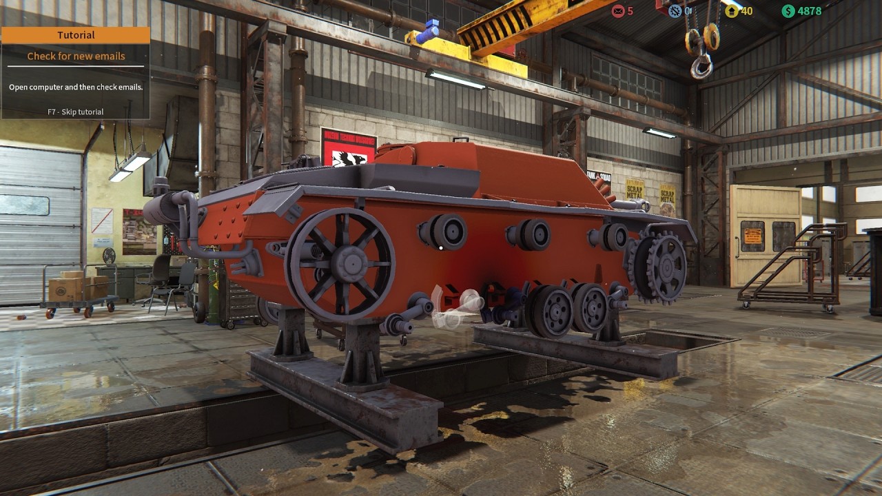 Tank Mechanic Simulator | Part 2 | GamePlay PC