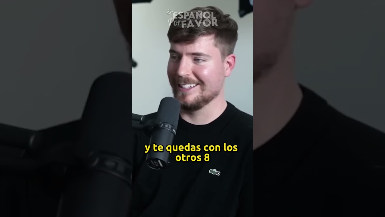 MrBeast &iquest;10 millones de d&oacute;lares o 10 millones de suscriptores? #enesporfavor #mrbeast #enespa&ntilde;ol