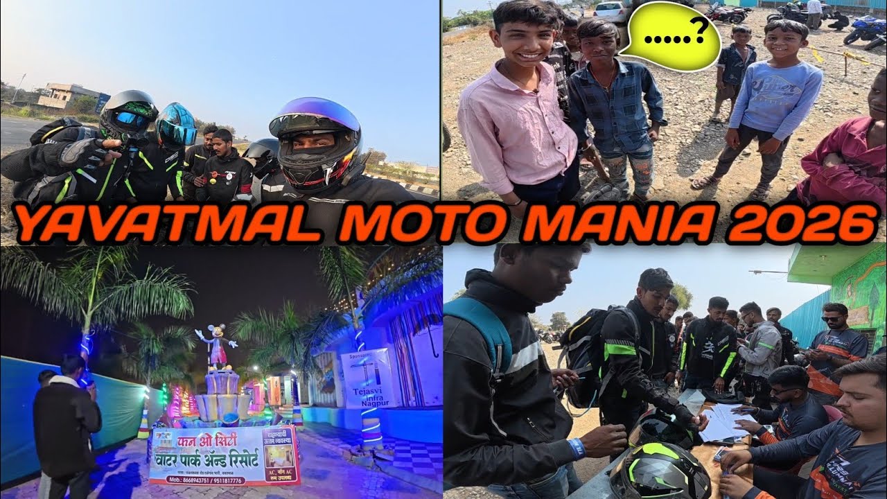 Yavatmal Moto Mania 2026 || Mouda Rider's || #wanderwheelrider