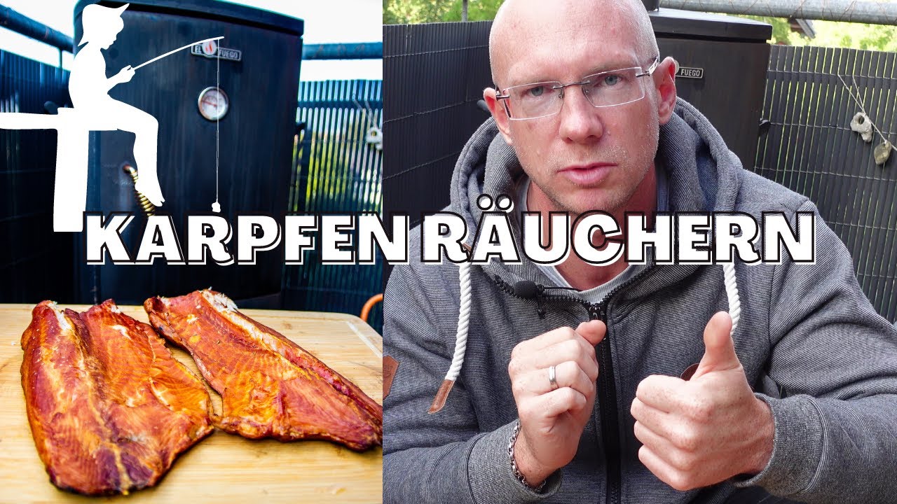 🔥Karpfen räuchern - Fisch schnell und einfach geräuchert - Burning Björn 🔥