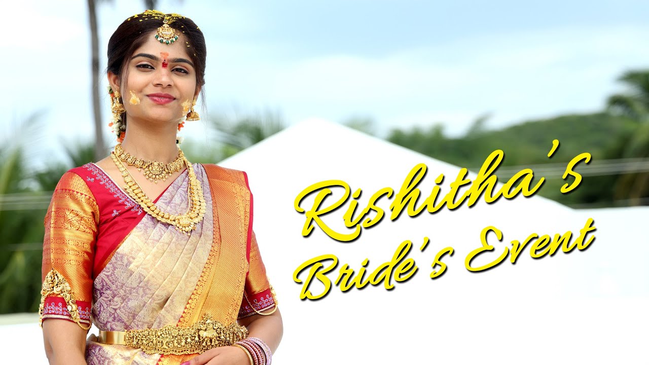 RISHITHA'S BRIDE MAKING CEREMONY || 4K TEASER NEW || PRANI STUDIOS