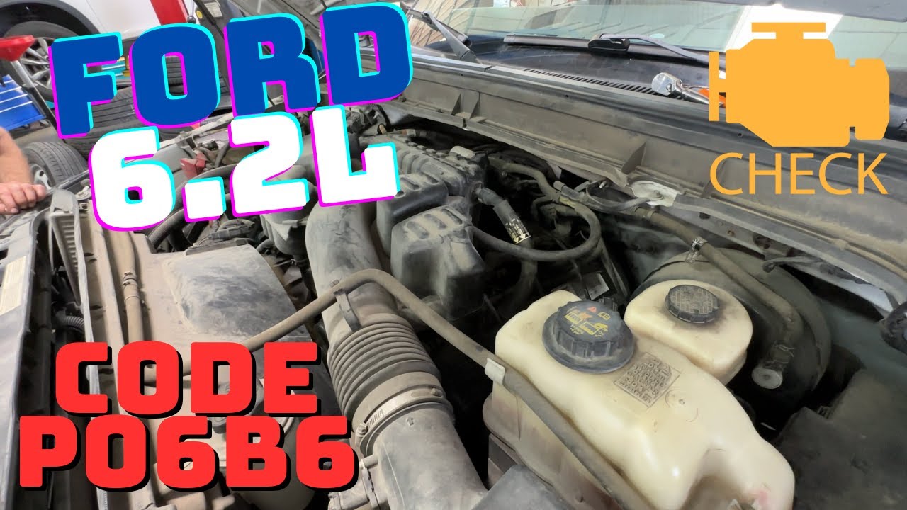 Ford 6.2 L - ПРОБЛЕМА С ДАТЧИКОМ ДЕТОНАЦИИ P06B6