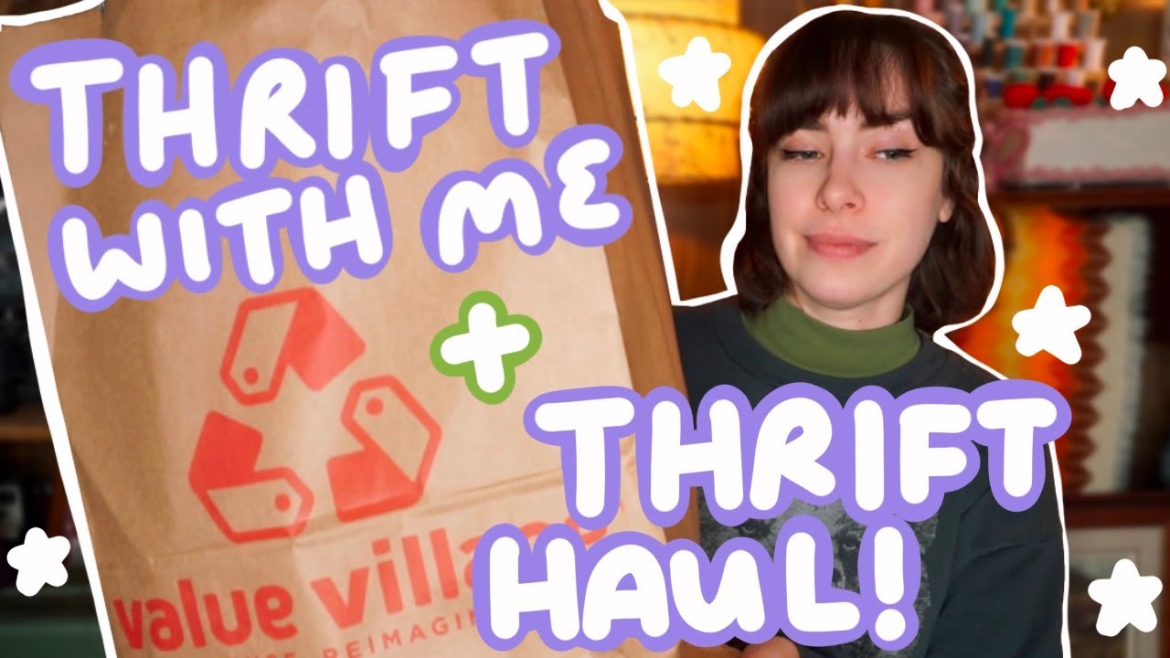 Thrift With Me + Thrift Haul!!