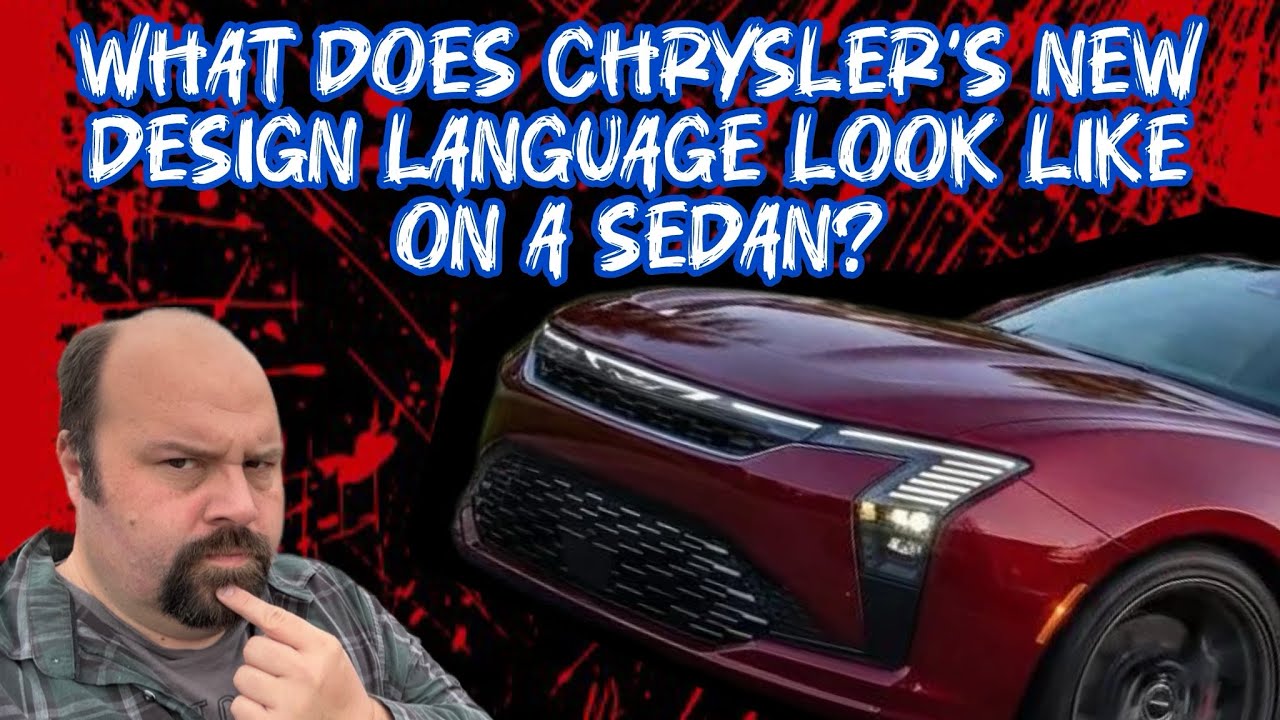Как выглядит новый дизайн Chrysler на седане?