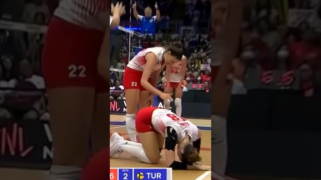 Zehra Güneş kötü sakatlanıyor #fileninsultanları
