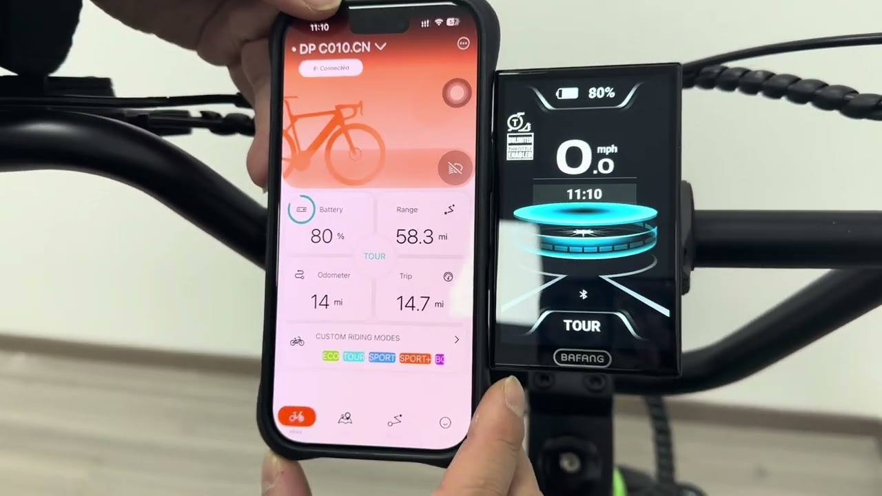How to update the Magician Alpha bike via OTA