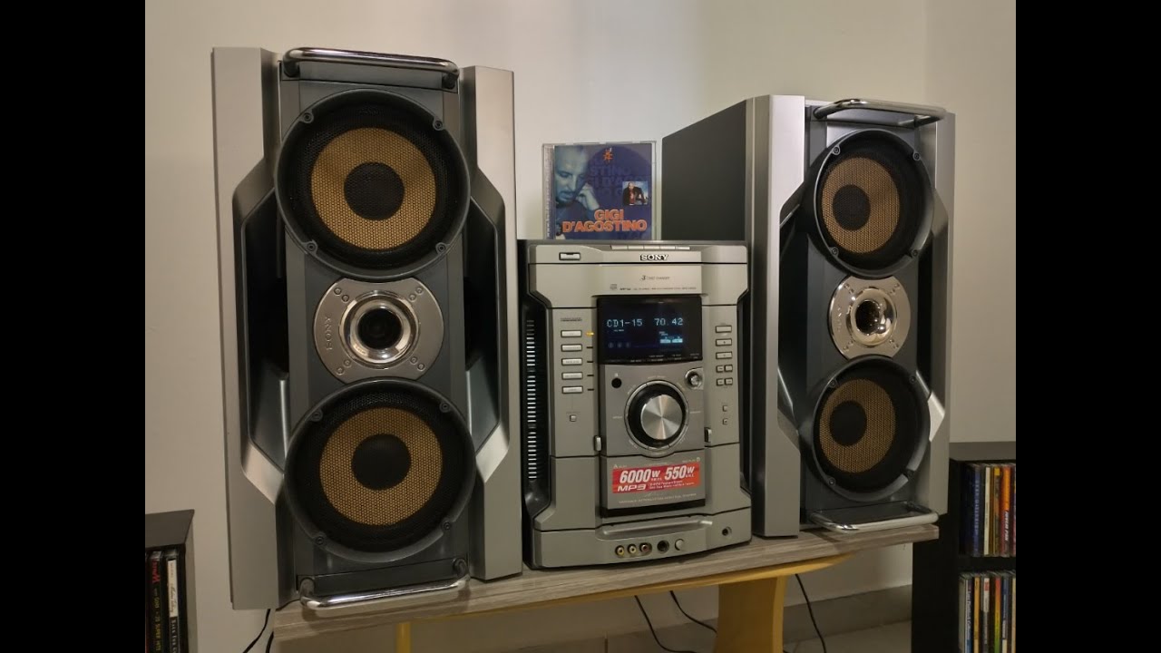 Sony MHC-GN900 pura qualidade 🎶
