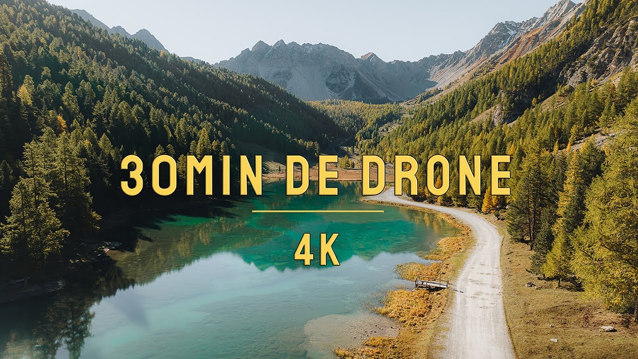 30 MINUTES  DE DRONE EN 4K