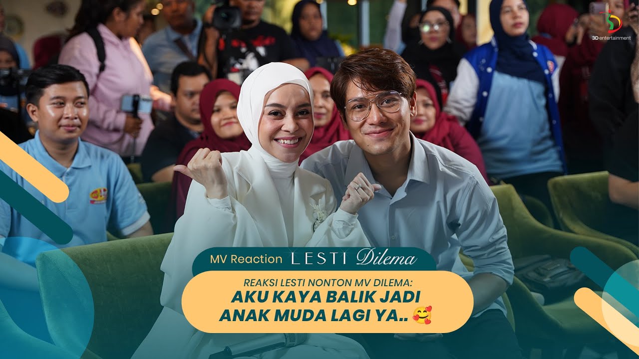 Reaksi Lesti Nonton MV Dilema: Aku Kaya Balik Jadi Anak Muda Lagi Ya.. 🥰 | #DangdutKepo