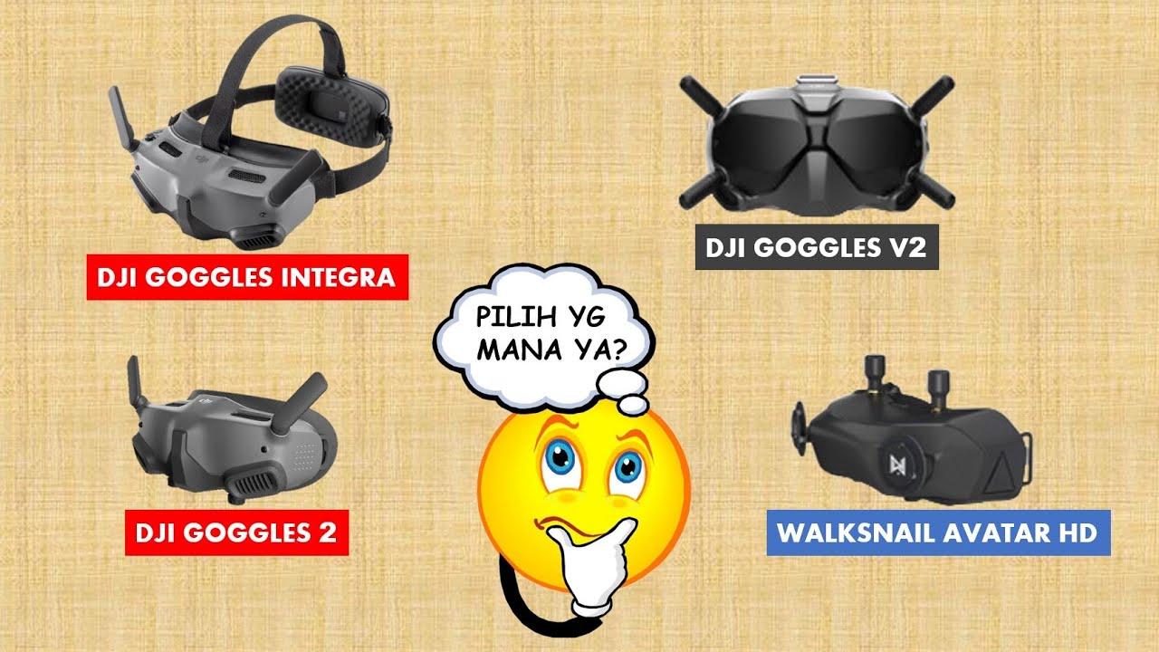 DJI GOGGLES INTEGRA vs GOGGLES 2(V2) vs WALKSNAIL AVATAR HD