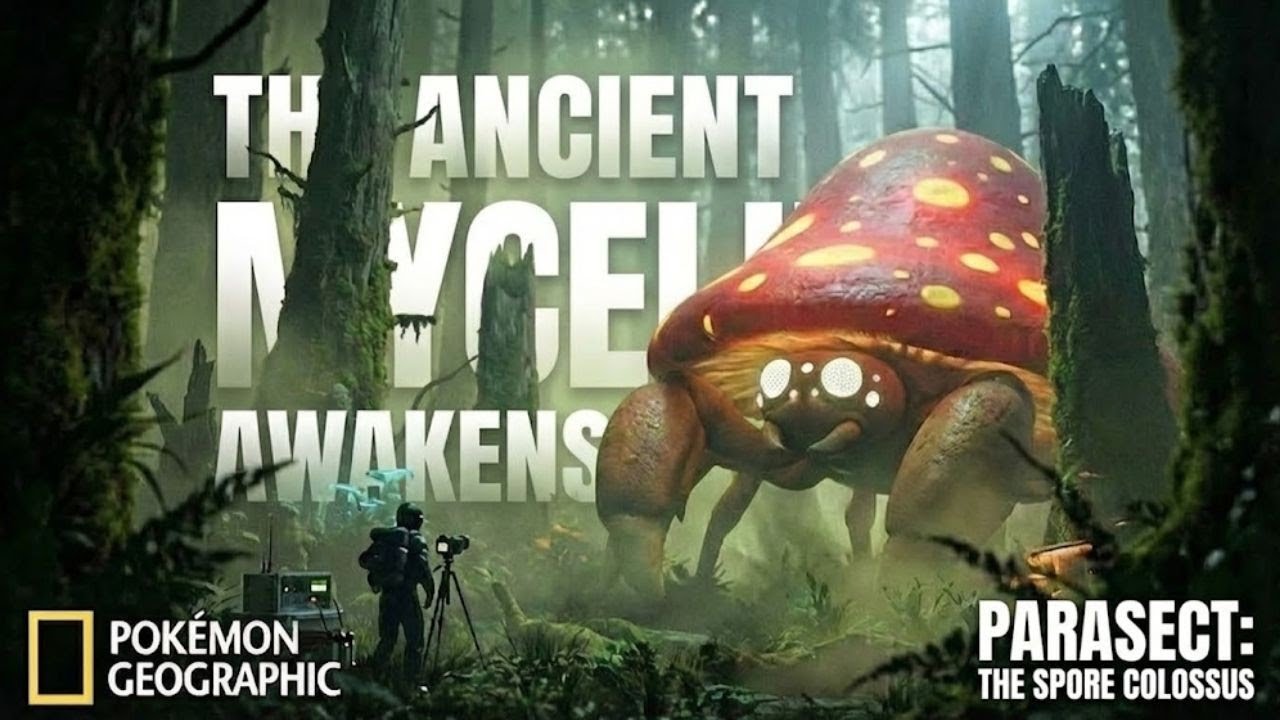 Real Life Pokémon – NatGeo: Parasect | The Zombie Fungus Taking Over a Living Host