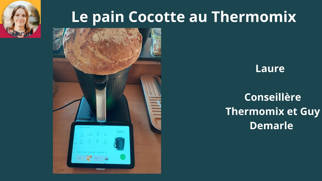 Pain cocotte au thermomix