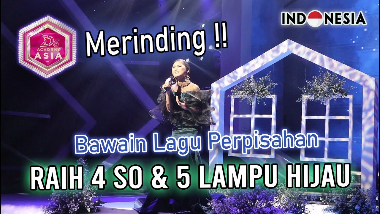 BIKIN MERINDING !! PUPUT LIDA Bawain Lagu Perpisahan Raih 4 SO dan 5 Lampu Hijau - Di Top 9 Group 2