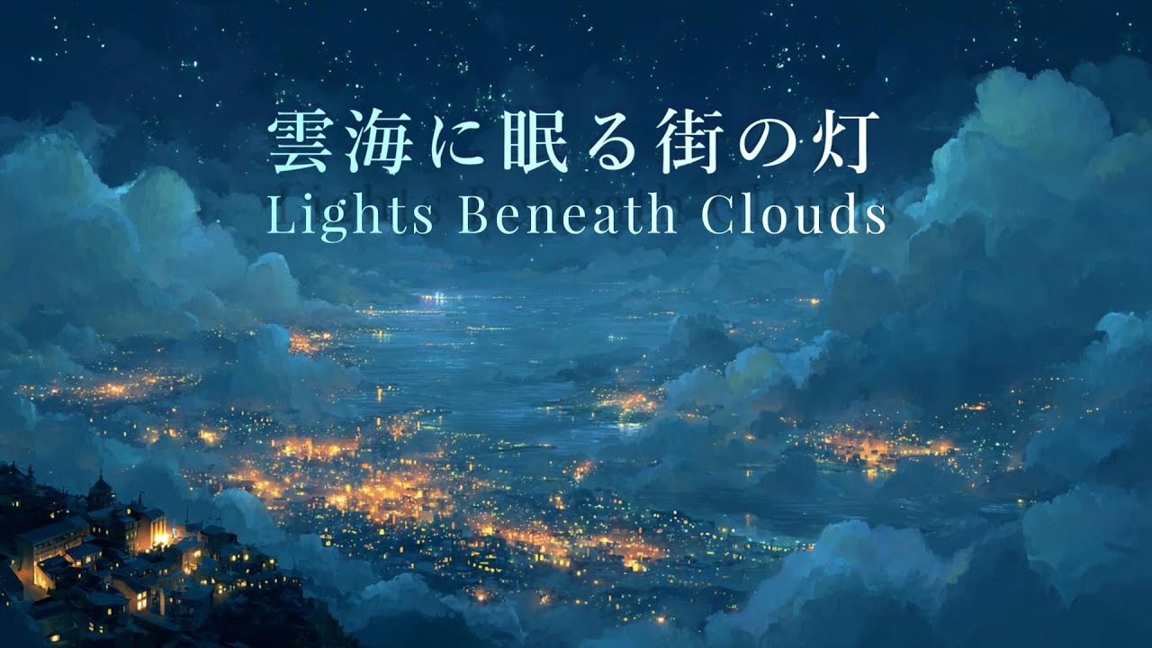 【ピアノBGM】Lights Beneath Clouds  雲海に眠る街の灯