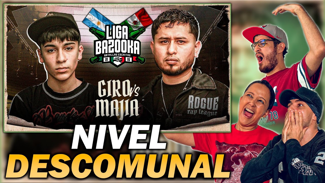 🌧️ ¡LLUVIA DE BARRAS! - COLOMBIANOS REACCIONAN a MAJIA vs GIRO [LIGA BAZOOKA 🇲🇽 2026]