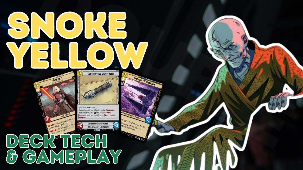 Snoke Yellow Guide and Gameplay | This Voltron-Aggro List slaps! | SWU